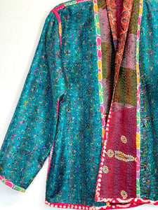 Silk Kantha Jacket