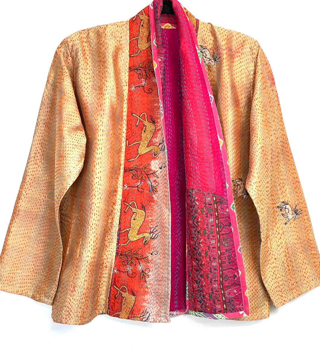 Silk Kantha Jackets