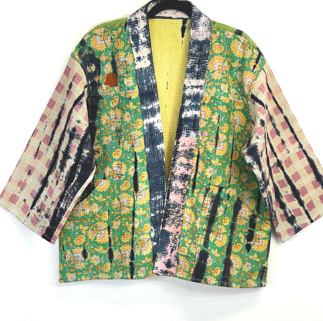 Kantha Tie Dye Jacket