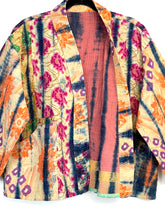 Load image into Gallery viewer, Kantha Tie Dye Jacket
