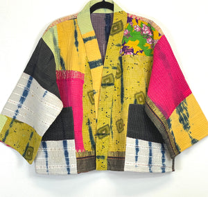 Kantha Tie Dye Jacket