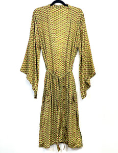 Vintage Sari Kimono Long
