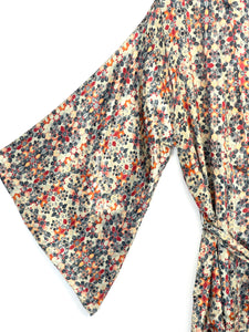Vintage Sari Kimono Long