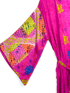 Vintage Sari Kimono Long