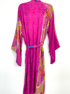 Vintage Sari Kimono Long
