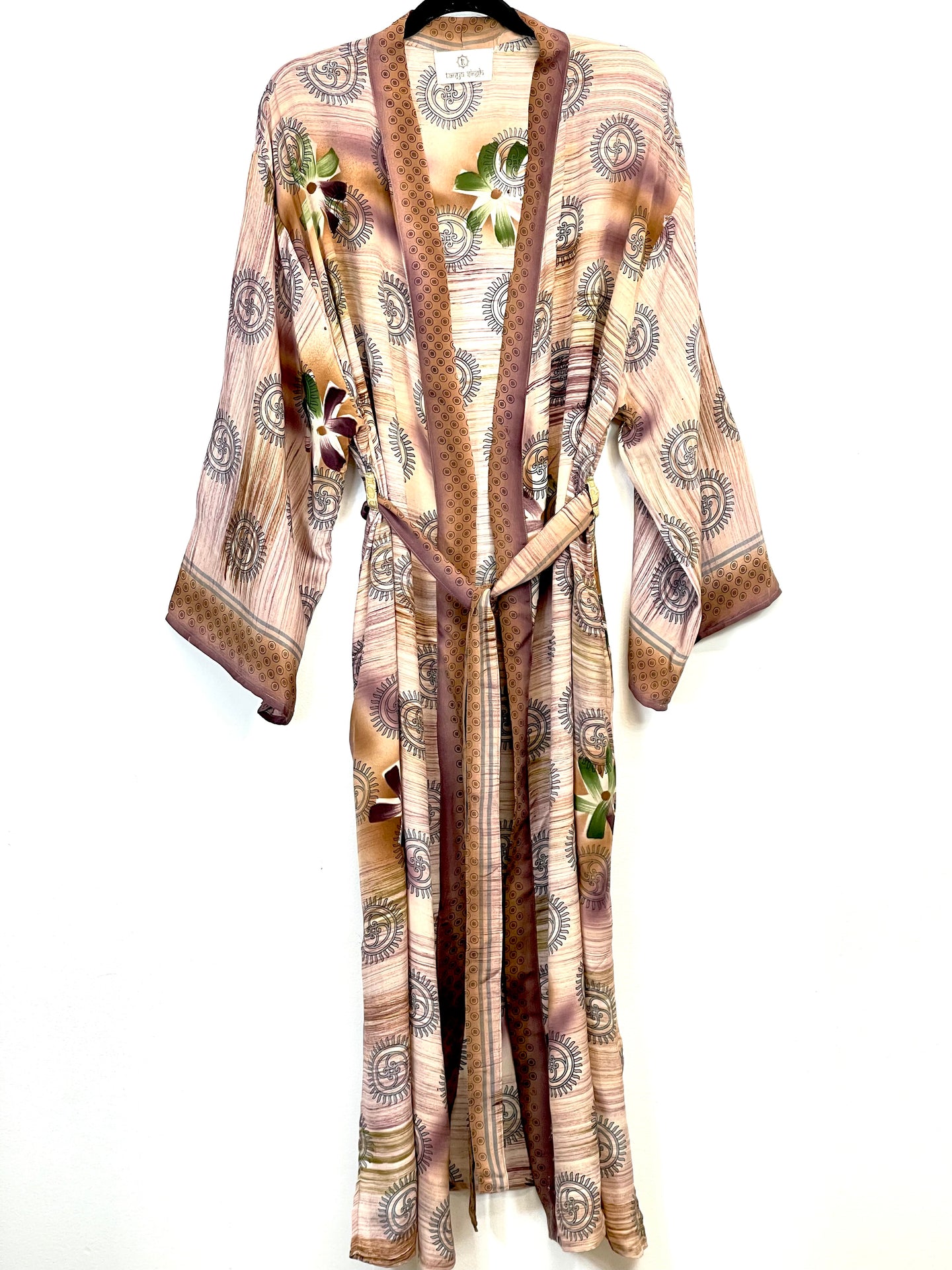Vintage Sari Kimono Long