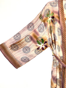 Vintage Sari Kimono Long