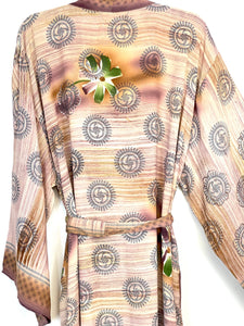 Vintage Sari Kimono Long