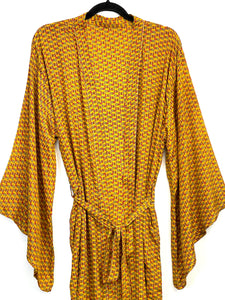 Vintage Sari Kimono Long