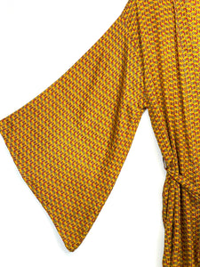 Vintage Sari Kimono Long