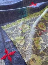 Load image into Gallery viewer, Vintage Sari Kantha Quilt
