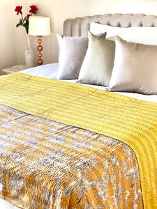 NEW Kantha Bedcover 225cmX275cm