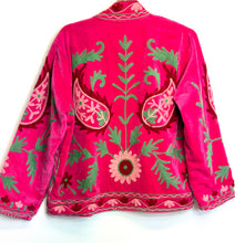 Load image into Gallery viewer, Velvet Suzani Jacket (Short)
