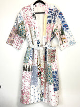 Load image into Gallery viewer, Blockprint Patchwork Kantha Robe
