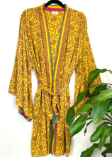 Load image into Gallery viewer, Vintage Sari Kimono Short
