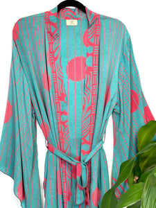 Vintage Sari Kimono Short