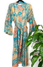 Load image into Gallery viewer, Vintage Sari Kimono Long
