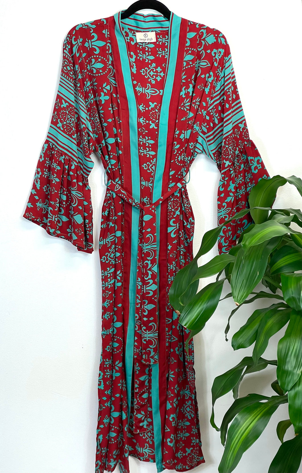 Vintage Sari Kimono Long