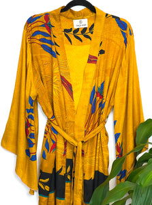 Vintage Sari Kimono Long (Plus Size)