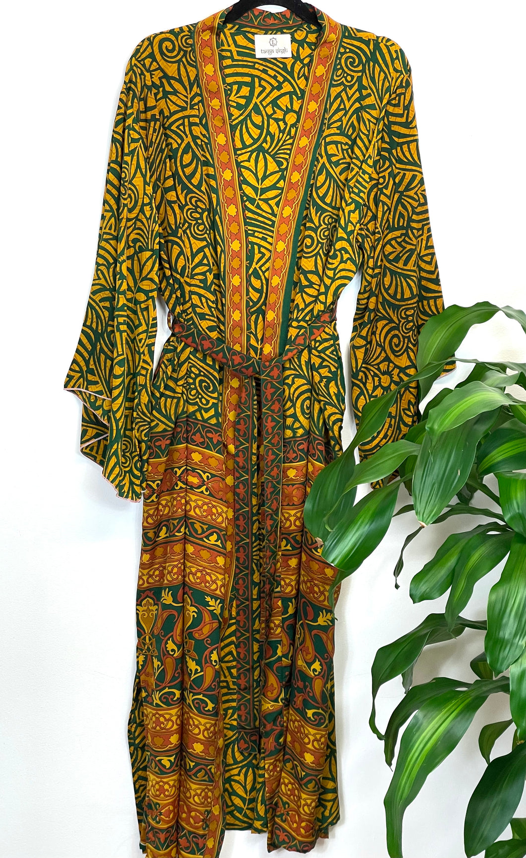 Vintage Sari Kimono Long