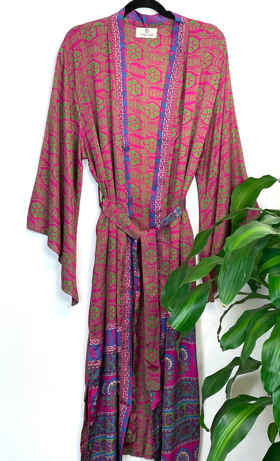 Vintage Sari Kimono Long