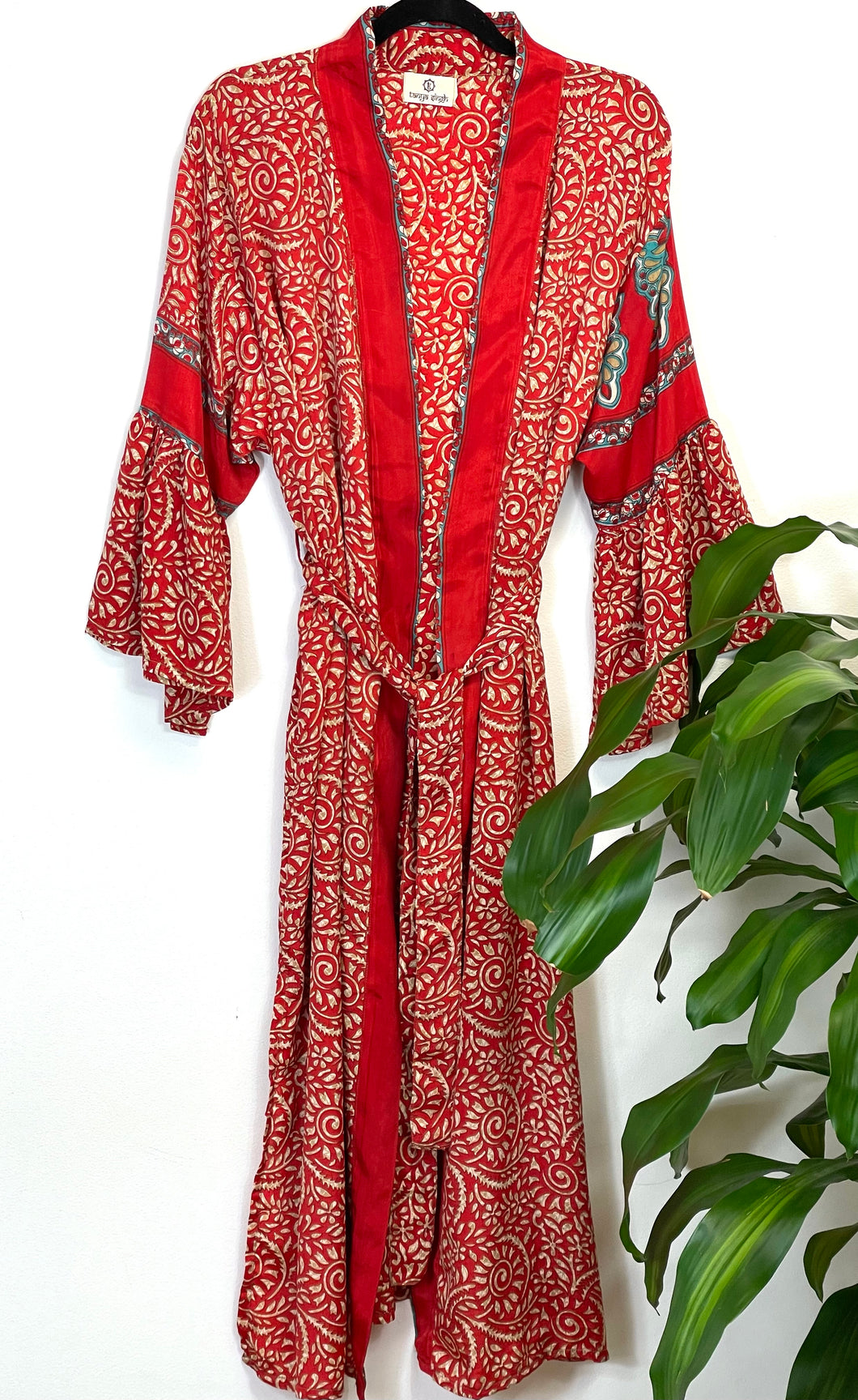 Vintage Sari Kimono Long