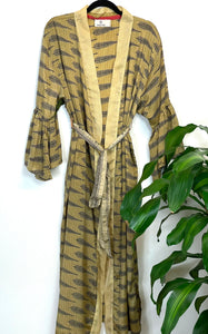 Vintage Sari Kimono Long