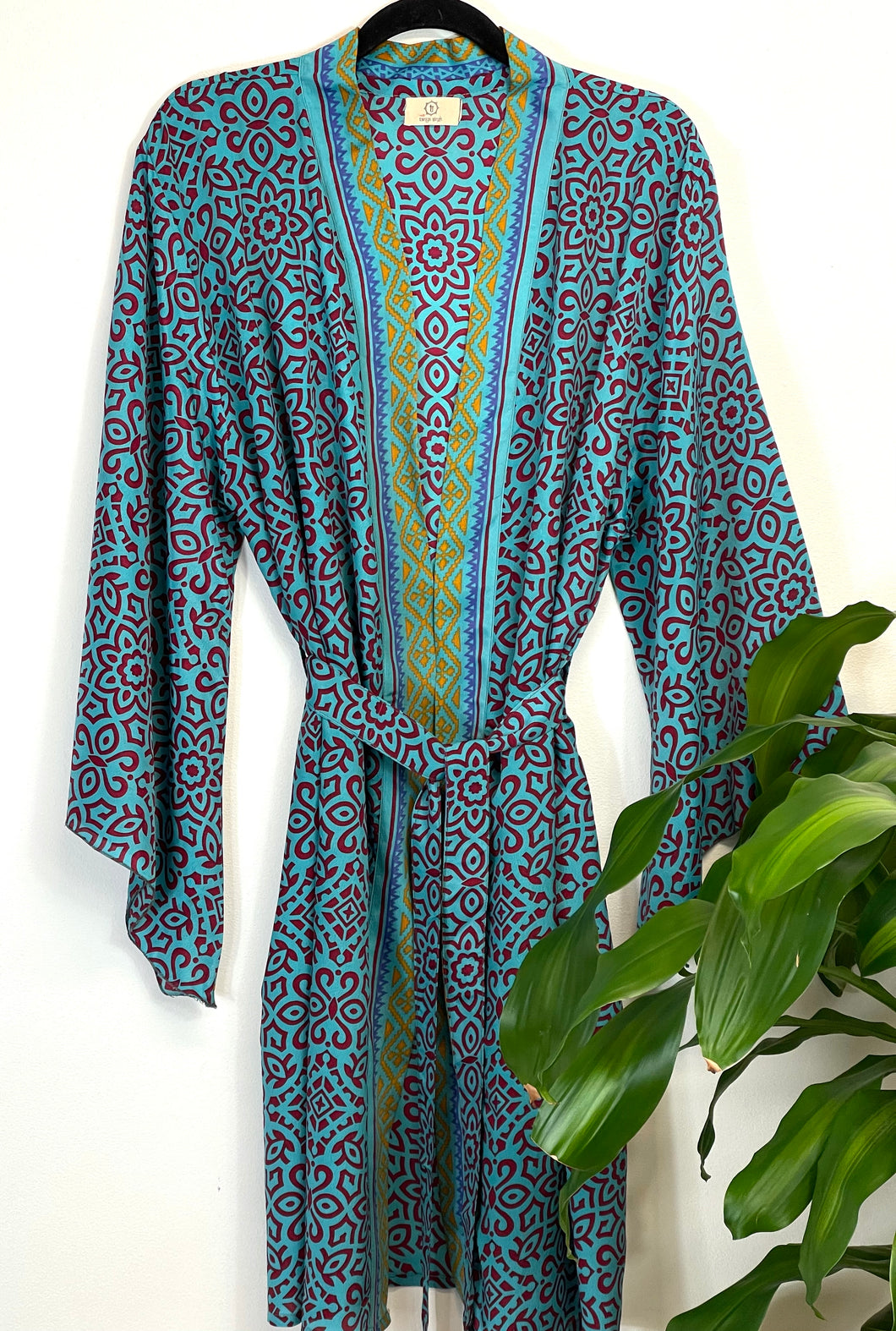 Vintage Sari Kimono Short