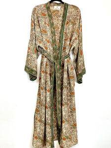 Vintage Sari Kimono Long