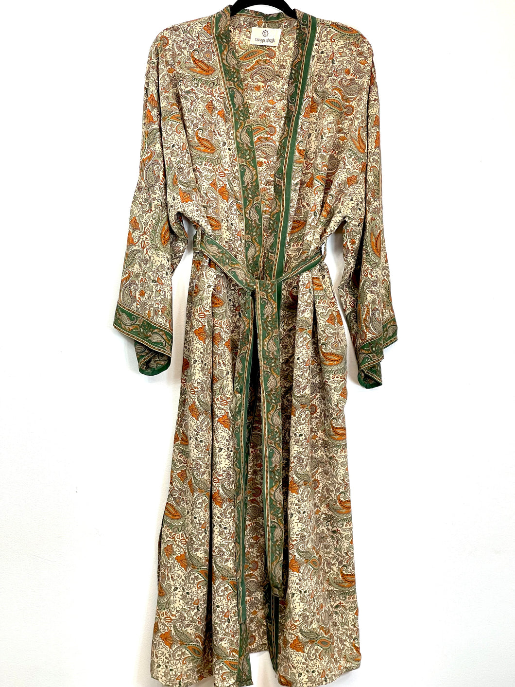 Vintage Sari Kimono Long