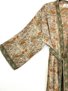 Vintage Sari Kimono Long