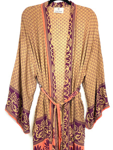 Vintage Sari Kimono Long