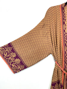 Vintage Sari Kimono Long