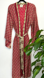 Vintage Sari Kimono Long