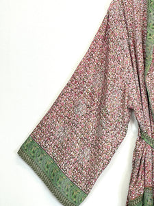 Vintage Sari Kimono Long