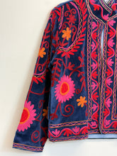 Load image into Gallery viewer, Velvet Suzani Jacket (Short)
