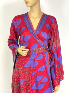 Sari Wrap Dress