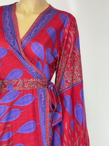 Sari Wrap Dress