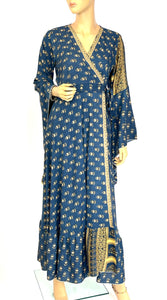 Sari Wrap Dress