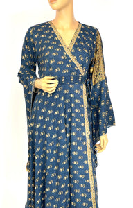 Sari Wrap Dress