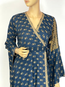 Sari Wrap Dress