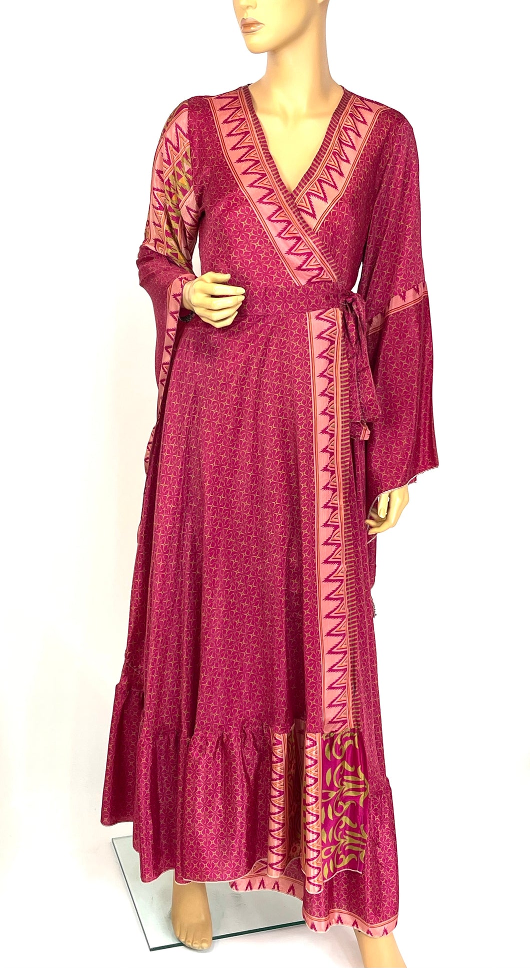 Sari Wrap Dress