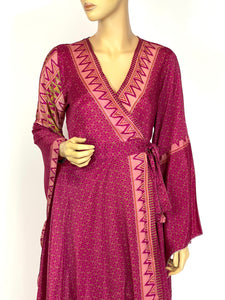 Sari Wrap Dress