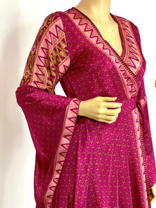 Sari Wrap Dress