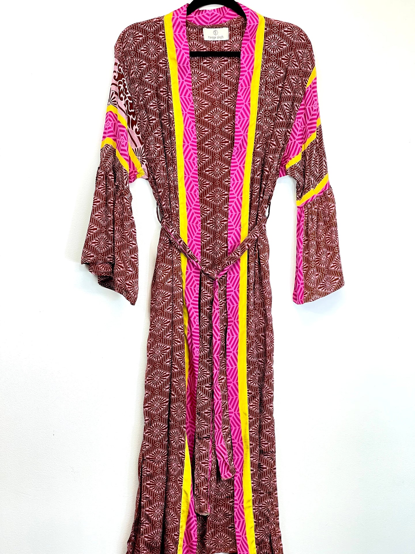 Vintage Sari Kimono Long