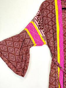 Vintage Sari Kimono Long