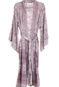 Vintage Sari Kimono Long
