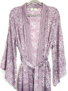 Vintage Sari Kimono Long