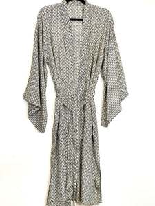 Vintage Sari Kimono Long