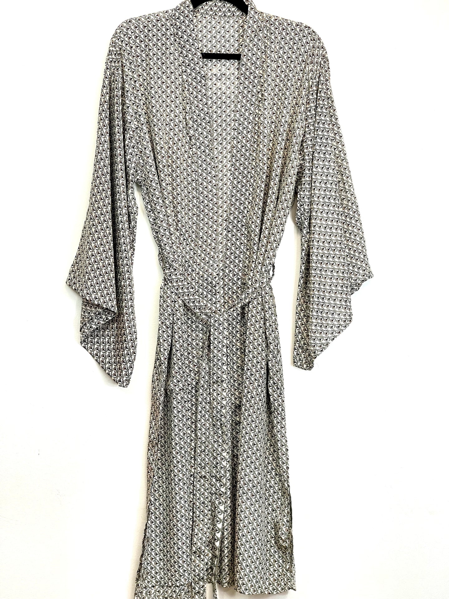 Vintage Sari Kimono Long